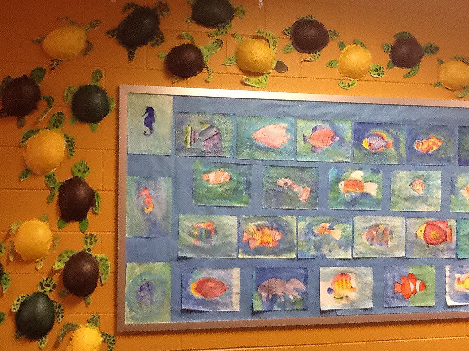 Grande Park Art: 5th Grade Sea Animals