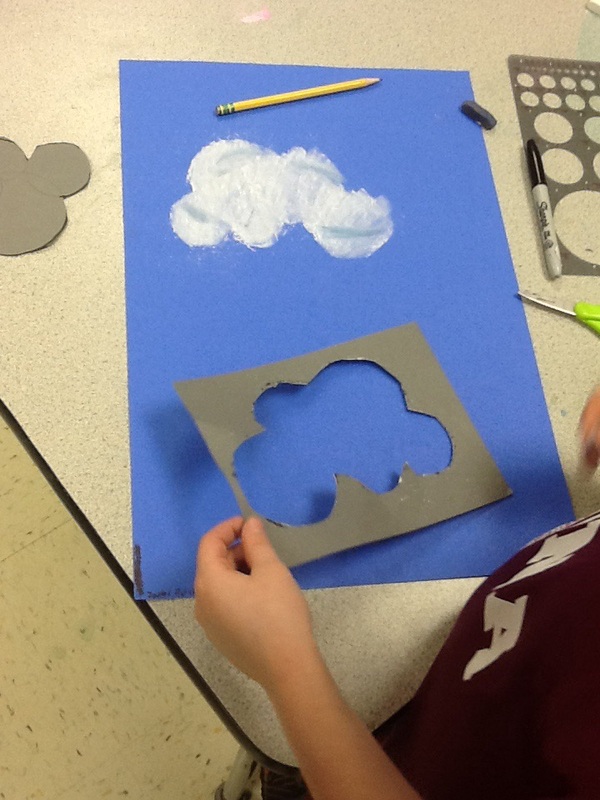 Grande Park Art: O'Keeffe Clouds