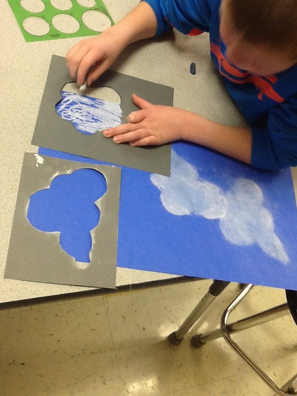 Grande Park Art: O'Keeffe Clouds