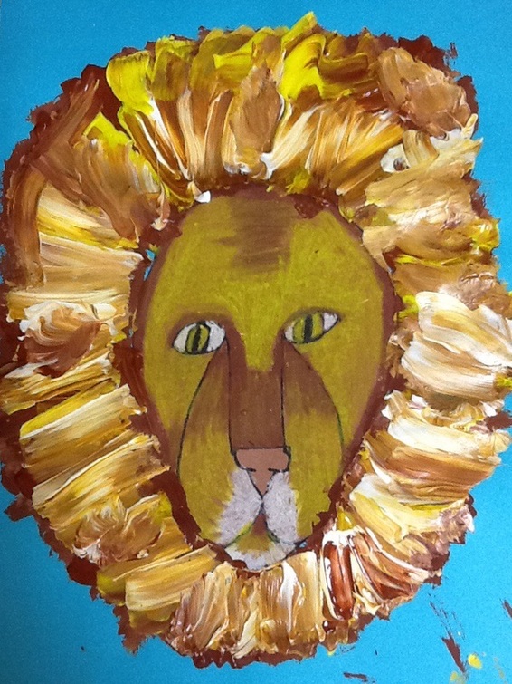 Grande Park Art: 2nd Grade In Like a Lion